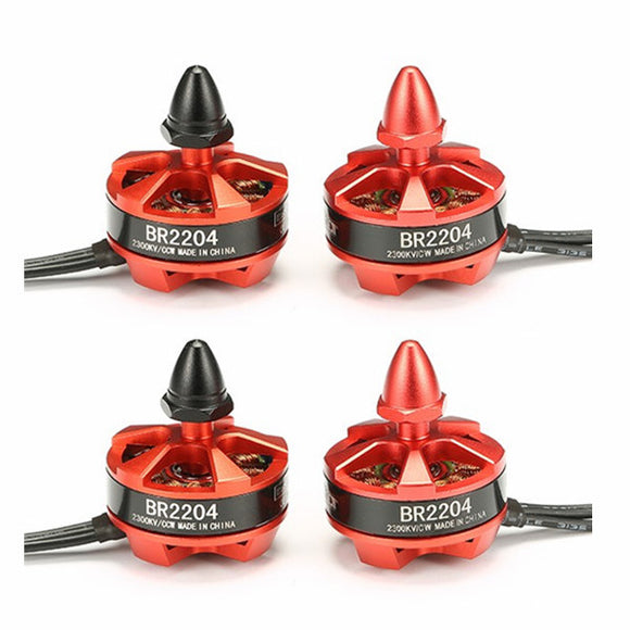 4X Racerstar Racing Edition 2204 BR2204 2300KV 2-3S Brushless Motor CW –  Electronic Pro