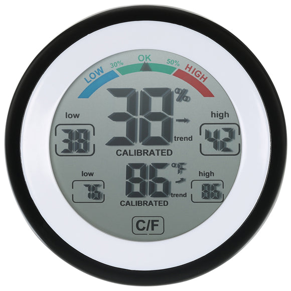 Multifunctional Digital Thermometer Hygrometer Temperature Humidity Meter