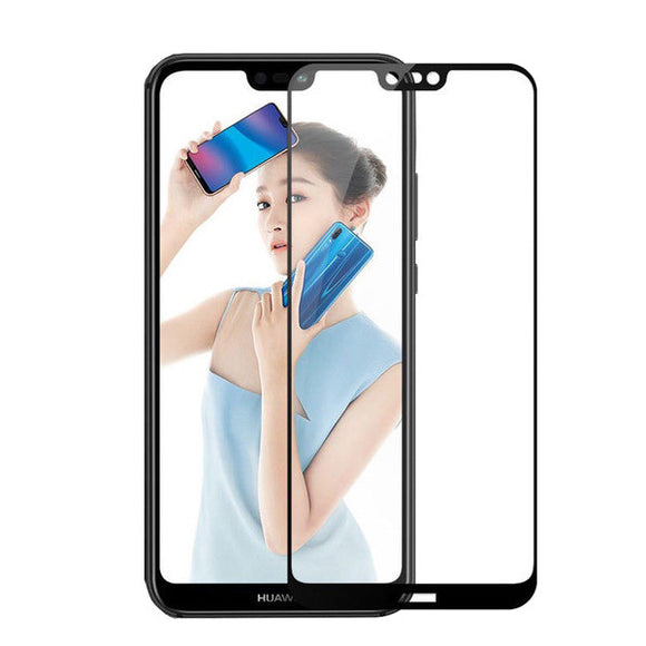 BAKEEY Anti-Explosion Full Cover Tempered Glass Screen Protector for Huawei Nova 3e /Huawei P20 Lite