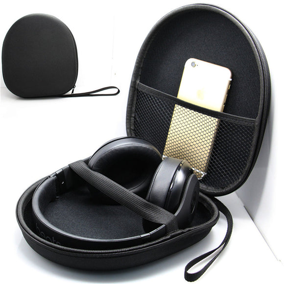 Universal Portable Anti-shock Cable Accessory Storage Bag Box for Headphone Headset Sony Philip