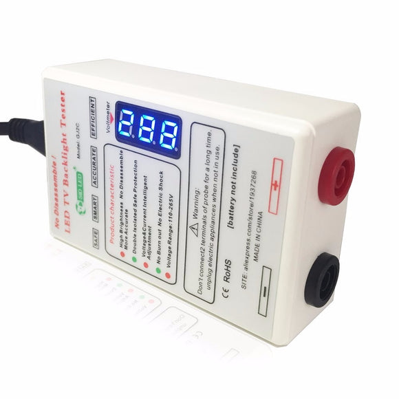 SID-GJ2C 0-300V Output All Size LED LCD TV Backlight Tester Meter Tool Lamp Beads Board Detect Repair Tool