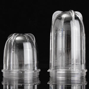 Tall/Short Plastic Cup Mug Clear Replacement Accessories For 250W Magic Bullet Juicer