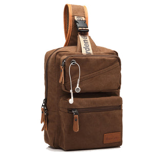 Men's Canvas Casual Shoulder Bag Crossbody Bag