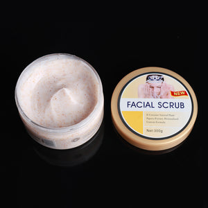 300g Papaya Snail Exfoliating Cream Facial Scrub Removal Cream Whitening Moisturizing