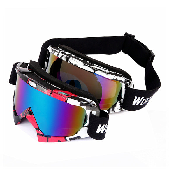 WOLFBIKE Unisex Riding Glasses Goggles Windproof Glasses Goggles Two Colors