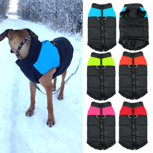 Pet Dog Winter Waterproof Clothes Coat Jacket Puppy Warm Soft Clothes Small To Large