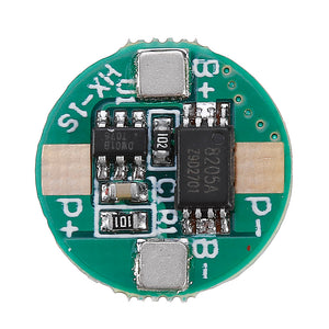 5pcs 1S 3.7V 18650 Lithium Battery Protection Board 2.5A Li-ion BMS with Overcharge and Over Discharge Protection