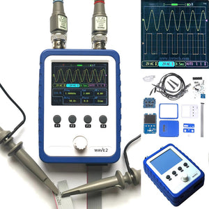 Original JYETech 15801K DIY WAVE2 Touch Screen Dual Channel Digital Storage Oscilloscope Kit