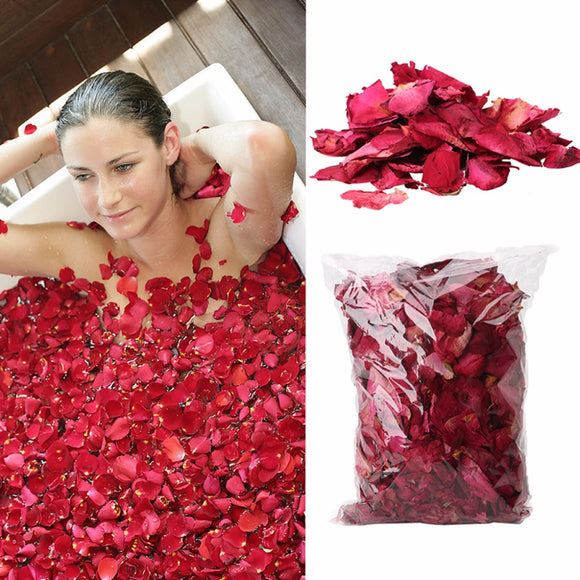 Dried Rose Petals Natural Flower Spa Whitening Shower Dry Rose Natural Flower Petal Bath Relieve Fr