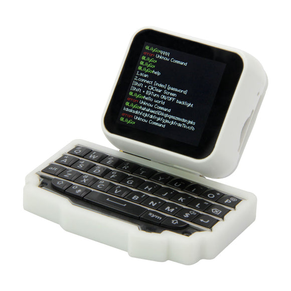 LILYGO TTGO T-Watch Keyboard ESP32 Programmable Watch Main Chip Hardware with MINI Expansion Keyboard