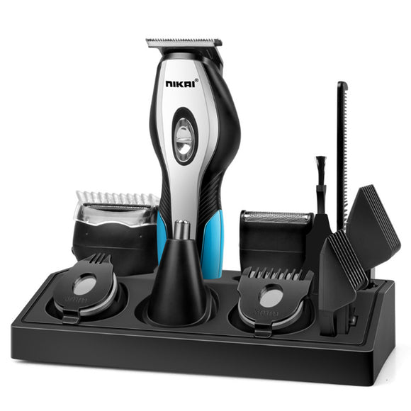 Multifunctional USB Charger Hair Clipper Mini Cutting Machine Beard Barber Razor Set