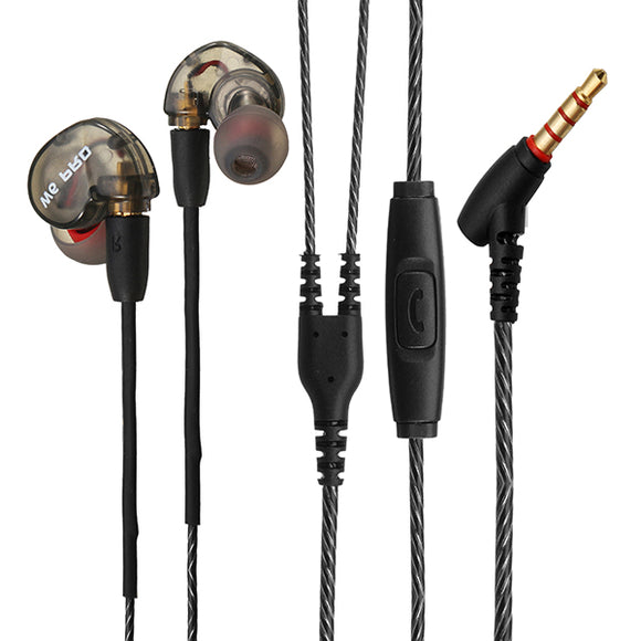 QKZ W6 PRO Stereo Bass In-ear Wired 3.5MM Earphone With Microphone