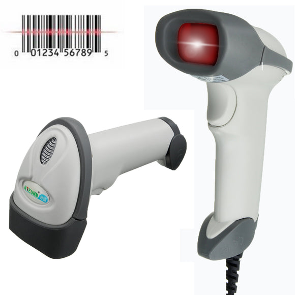 Wired Laser Barcode Barcode Scanner Handheld Reader Decoder & Usb Cable For POS