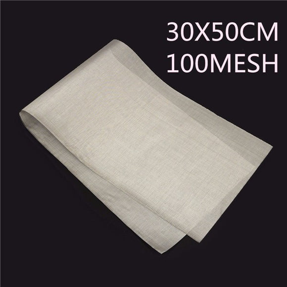 30x50cm 300 Mesh Filtration Woven Wire Stainless Steel Screen Filter Net