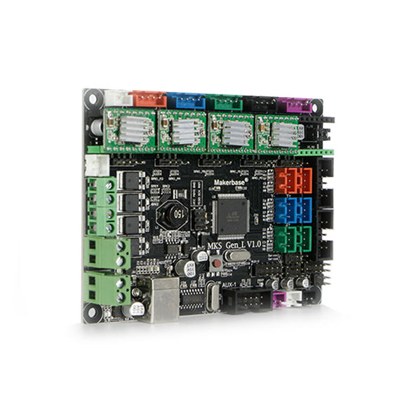 JGAURORA 12V-24V Input GEN L Main Board With 4988 Driver Board for 3D Printer