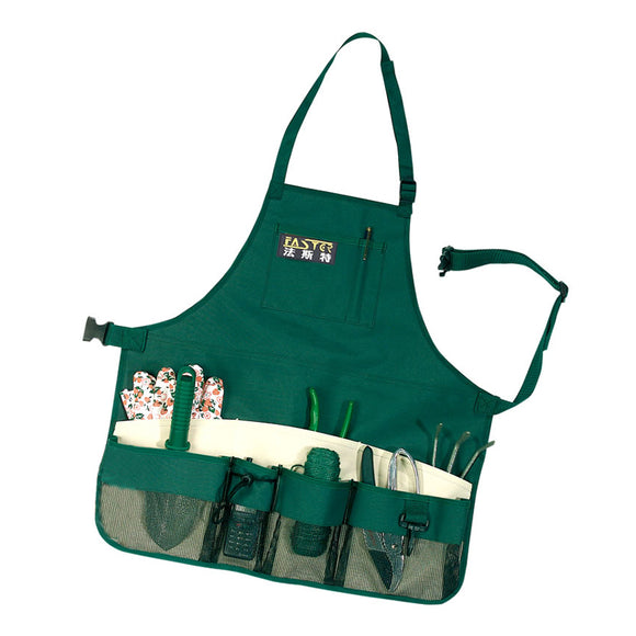 Gardening Tool Bags Waist Bibs Tools Kit Storage Pockets Aprons Garden Tool Kit