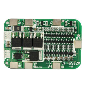 3pcs PCB BMS 6S 15A 24V Battery Protection Board For 18650 Li-ion Lithium Battery Cell