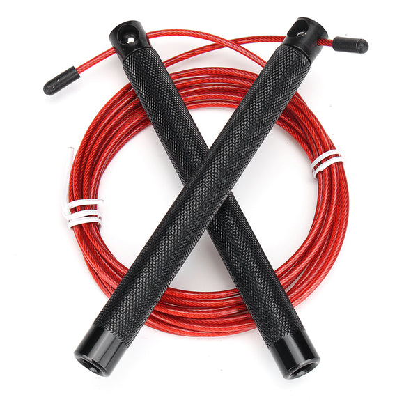 Skipping With Ball Bearing Metal Handle Cross Fitness Equipment Speed Jump Rope Jumping