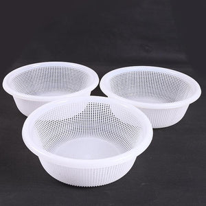 Thickens Plastic Circular Sieve Drain Basket