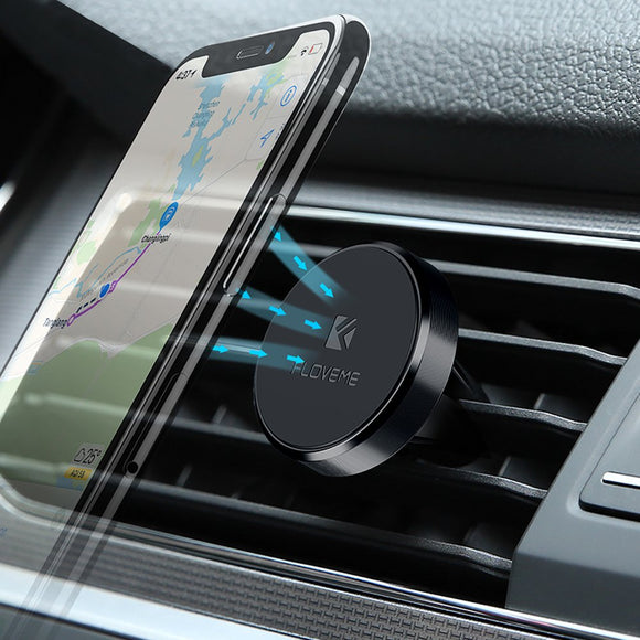 Floveme Powerful Magnetic Car Air Vent Holder Mount for iPhone Xiaomi Huawei Mobile Phone