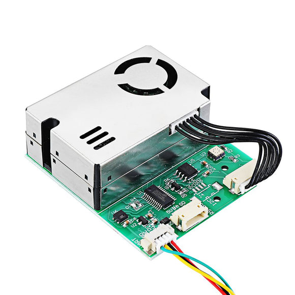 SM300D2 7-in-1 PM2.5 + PM10 + Temperature + Humidity + CO2 + eCO2 + TVOC Sensor Tester Detector Module for Air Quality Monitoring