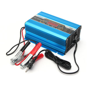 12V 20A 200ah LED Display Engine Three Phase Digital Smart Battery Charger