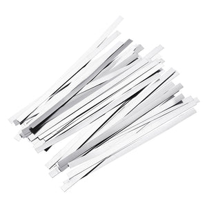 50Pcs Nickel Plated Steel Strip Nickel Plate Strap Strip Sheets for 18650 Battery Spot Welding Machine Welder Spot Welder