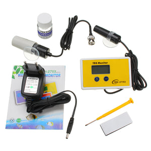 Wattson WS-TDS2702 1ppm Resolution Online TDS Monitor Water Quality Online Analyzer Tester