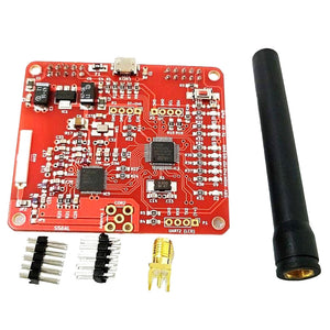 MMDVM 2.0 Hotspot Module Support P25 DMR YSF NXDN With Antenna Hotspot Expansion Board Red For Raspberry Pi Model B 4B 3B 3B+