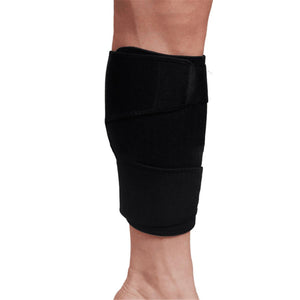 Sports Adjustable Neoprene Calf Shin Support Wrap Brace Splint Band Sleeve Injury Guard