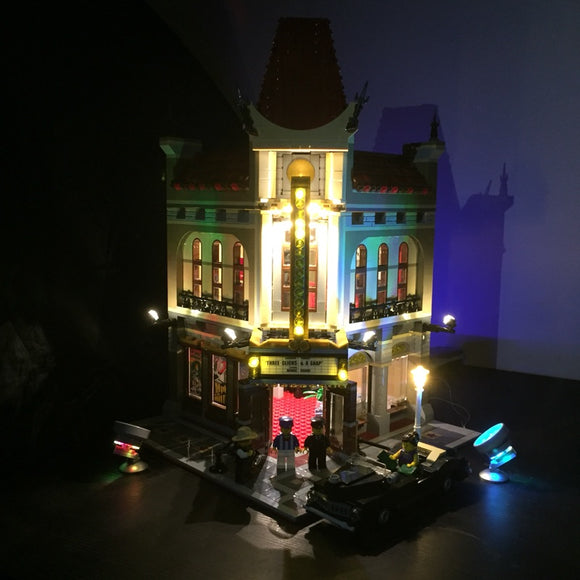 LED Light Kit For LEGO 10232 Palace Cinema Creator Expert Lighting Set Blocks Accessories Toys