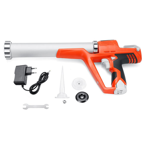 12V 1.5AH Electric Cordless Caulking Glue G un Stepless Speed+Li-Lon Battery