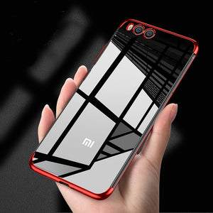 CAFELE Luxury Ultra Thin Color Plating Soft TPU Protective Case For Xiaomi Mi6 Mi 6