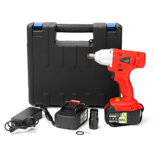 168VF 1/2 320N.M Electric Cordless Impact Wrench 2x12000mAh Li-ion"