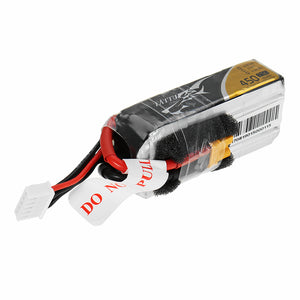 TATTU 14.8V 450mAh 75C 4S Lipo Battery XT30U-F Plug for RC Racing Drone