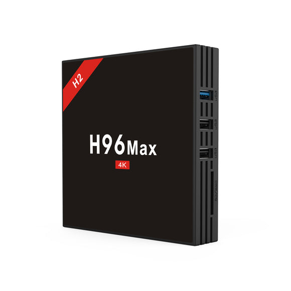 H96 MAX H2 RK3328 4GB RAM 32GB ROM 100M LAN 5.0G WIFI bluetooth 4.0 TV Box