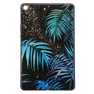 TPU Back Case Cover Tablet Case for XIAOMI Mipad 4 Plus - Salix leaf Version