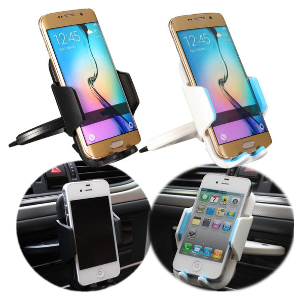 55-85mm Univeral Car CD Slot Dash Mount Holder Cradle Dock for Smartphone