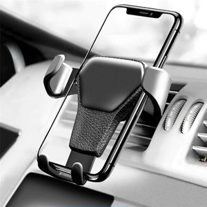 Gravity Linkage Automatical Lock 360 Rotation Car Mount Air Vent Holder Stand for Xiaomi Mobile Phone 4-6