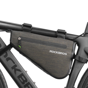 ROCKBROS 5L/8L Waterproof MTB Road Bicycle Cycling Triangle Large Tube Frame Bike Bag Bicycle Motorcycle