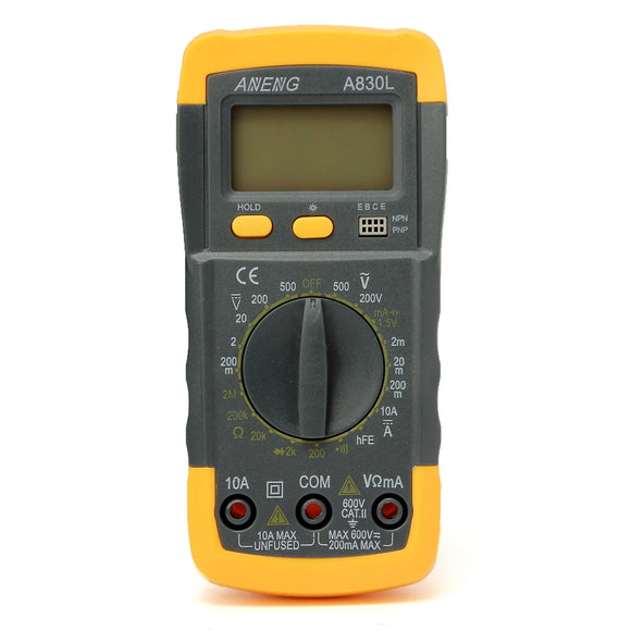 LCD Digital Multi Meters Volt Meterr AC/DC Ohm Meter Ammeter Capacitance OHM Tester