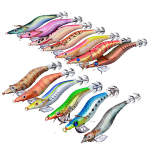 7g 8.5cm 1pc Plastic & Lead Fishing Lure Luminous Wood Shrimp Tackle Lures