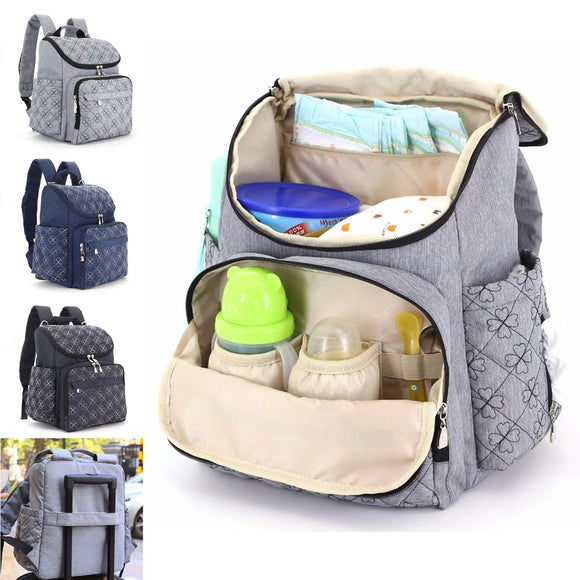 IPRee Travel Backpack Mummy Maternity Baby Diaper Bag Nappy Organizer Nursing Pouch