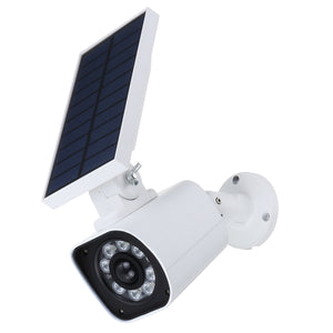 1000LM 5W 8 LED Solar Power LED Light Dummy Security Camera Wall Lamp Motion Sensor IP66