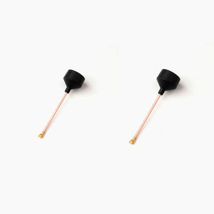 2pcs Realacc UXII Stubby RHCP U.FL/IPEX IPX 5.8GHz 1.6dBi Mini FPV Antenna For TX RX Fatshark Goggles