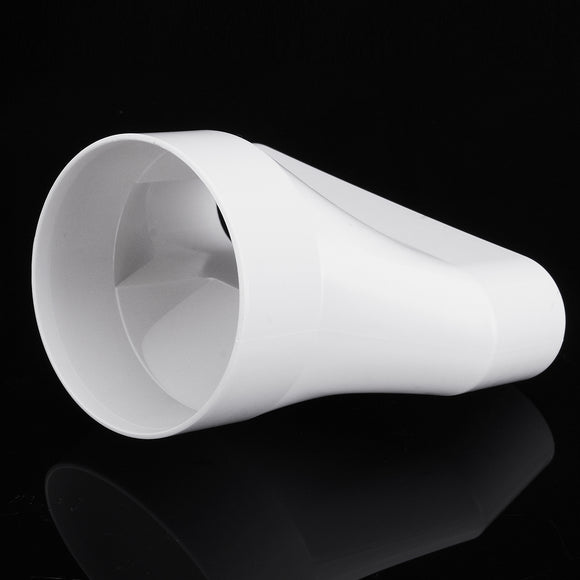 PVC Tube Ventilation System Environmental Protection Tube 132x30mm Dia.75mm