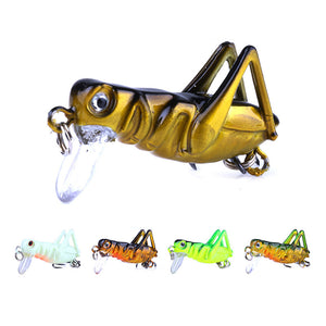 KC005-X 5Pcs/Set 3.5cm 3g Cricket Lure Insect Bait Fishing Lure Hard Bait Isca Artificial Lure