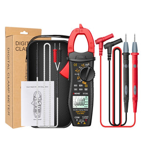 ANENG ST192 Digital Clamp Meter AC/DC Current True RMS 6000 Counts Multimeter Ammeter Voltage Tester Car Amp Hz Capacitance NCV Ohm Test