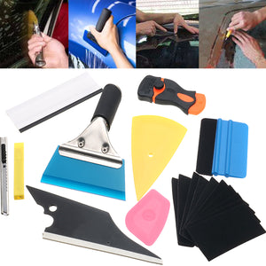 10 In 1 Window Tint Tools Car Wrapping Application Kit Sticker Vinyl Sheet Squeegee