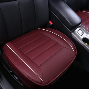 49*53cm 3D PU Leather Car Front Breathable Seat Cushion Cover Pad Auto Chair Protect Mat